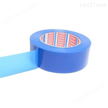 TESA蓝色冰箱胶带-tesa4298-MOPP捆扎胶带-固定电器胶带-家具部件胶带-金属封尾无残胶