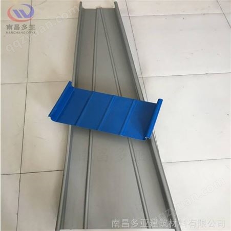 安庆潜山市 直立缝锁边瓦 65-430型金属屋面铝镁锰板