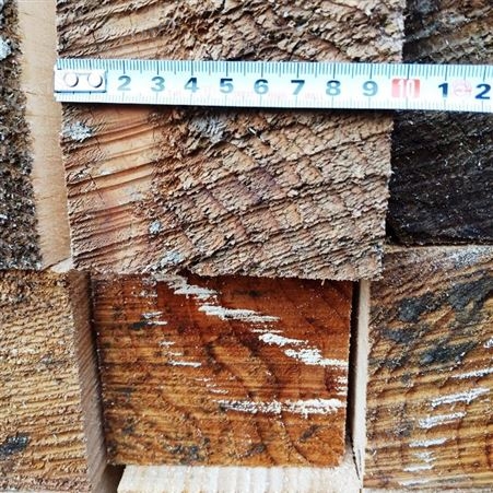 呈果木业3米铁杉方木厂家直供工程工地专用铁杉方木直供