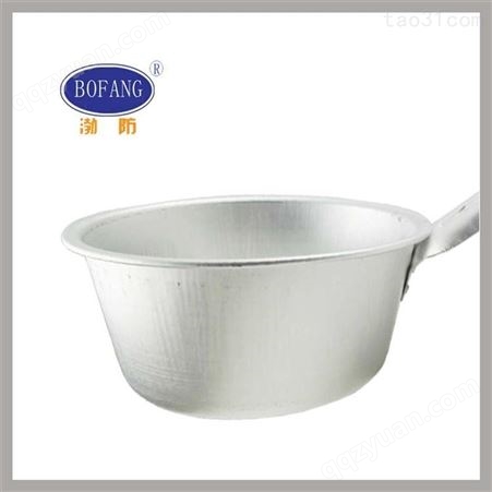 老式纯铝水瓢洗白瓢水勺加厚耐用木柄舀水汤勺大容量厨房水舀170mm一体成型