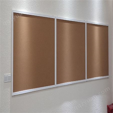 家用记事录展示板 彩色软木板照片墙留言板挂式背景板上门安装