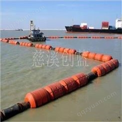 加工海上管道浮筒 塑料警示浮标定制 上沙管浮托厂家