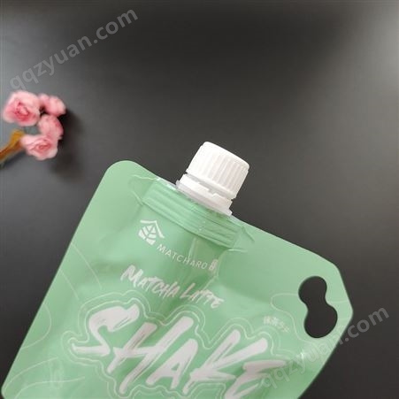 批发奶茶袋 手摇奶茶包装袋厂家  定制饮料袋 自立吸嘴袋 豆浆酸奶吸嘴袋
