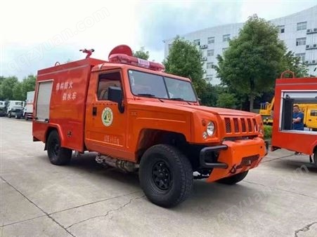 江苏装水2吨的森林消防车操作指南
