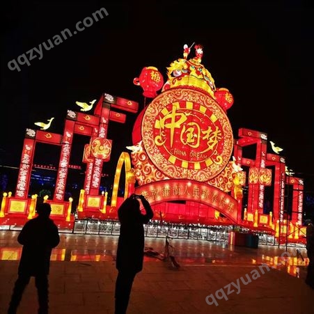 五一节中国传统花灯春节看花灯公司上门制作免费设计