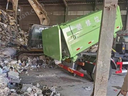 清运小区装修垃圾，深圳众鑫真诚的希望能够得到新客户的信任和老客户的支持,携手合作.