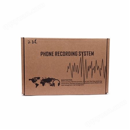 4路 电话录音盒 USB连接 通话录音 来电弹屏通话统计二次开发