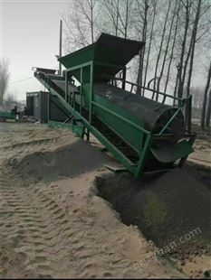 顺昌机械 矿山使用 多功能 震动筛沙机 20型砂石筛离机 大型建筑用