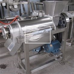 新疆  工业用凤梨榨汁机 高产量螺旋榨汁机
