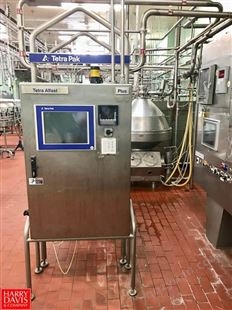 二手乳品生产设备4.3吨利乐杀菌机