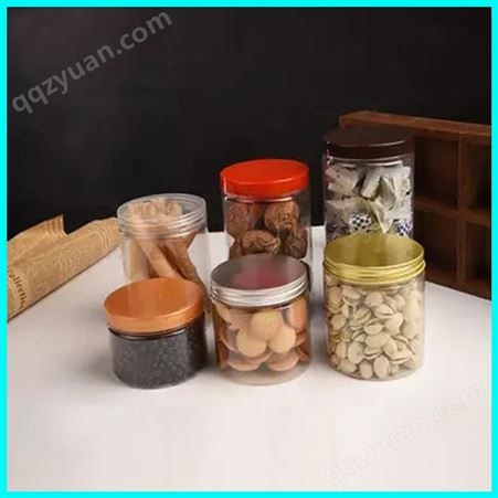 东鹰 零食糖果花茶包装罐 塑料易拉PET 塑料食品罐