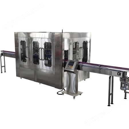 伽佰力瓶装果汁颗粒灌装机饮料生产灌装机械果汁饮料设备全自动化