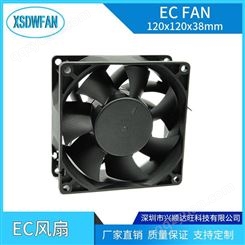 深圳兴顺达旺生产 轴流风扇 增压风机 12038EC散热风扇