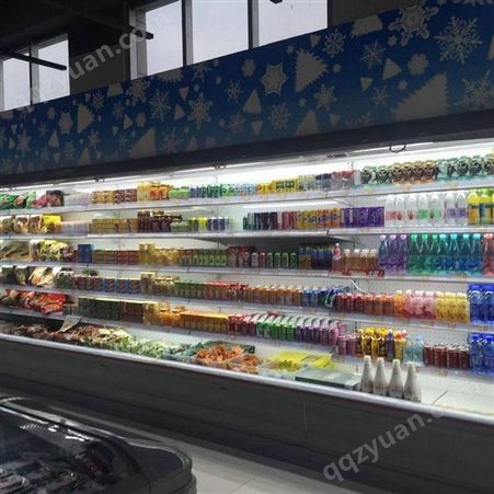 雪迎超市牛奶饮料保鲜柜冷藏柜展示柜冰冷柜