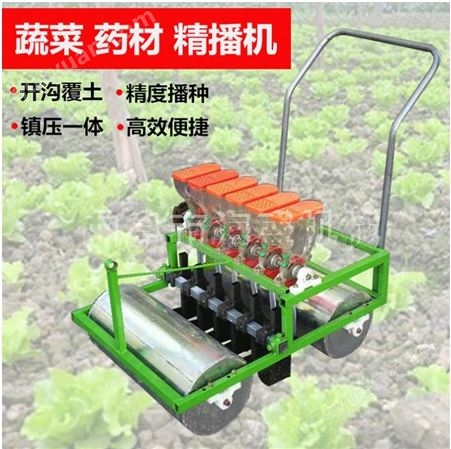 蔬菜种子精播机汽油手推式播种机农用白菜精播机
