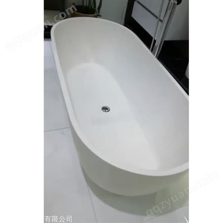 人造石独立式浴缸Aquaiux意大利进口J技术人造石浴缸A-1600