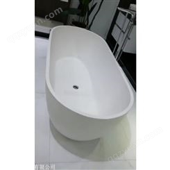 人造石独立式浴缸Aquaiux意大利进口J技术人造石浴缸A-1600