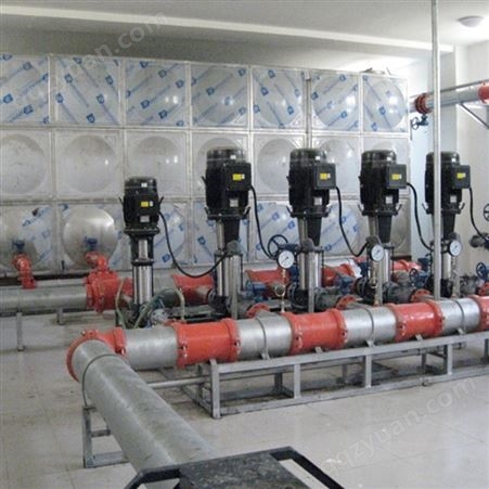 办公写字楼二次加压供水设备 自来水压加压水泵机组