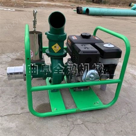 工业防汛抽水泵100口径应急污水泵移动式高压自吸泵
