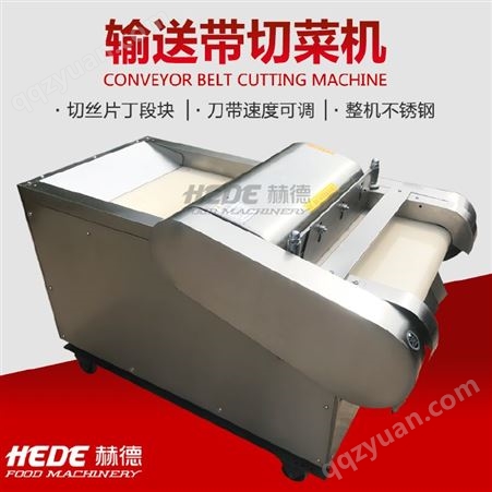 HD-1000赫德电动蔬菜切菜机 不锈钢全自动切菜机  蔬菜加工切菜机