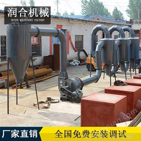 RH-HGJ-5家用干燥机 气流烘干机小型 热风管道锯末烘干机 木炭生产配套