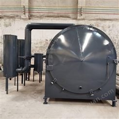 野生杂木木炭机 润合 一机多用 连续式木屑碳化炉