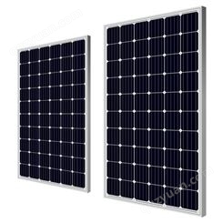 恒大太阳能板电池片单晶多晶大功率380W防水光伏发电圆形太阳能板