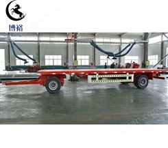 牵引式平板拖车 大吨位平板车 博裕机械 支持定制