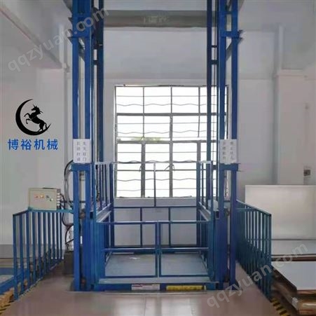 济南博裕货梯生产厂家  简易小型货物提升机 货运电梯 质优价廉
