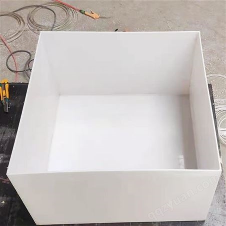 PVC冷却循环水槽 聚丙烯焊接蓄水箱 pp焊接水箱加工定制 方形水箱