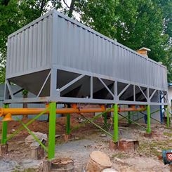 小型免基础卧式水泥仓 50吨集装箱式水泥罐 航建重工  报价依据