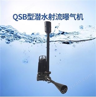 QSB深水自吸式潜水射流曝气机 潜水离心式曝气机 自耦式曝气机 厂家批发