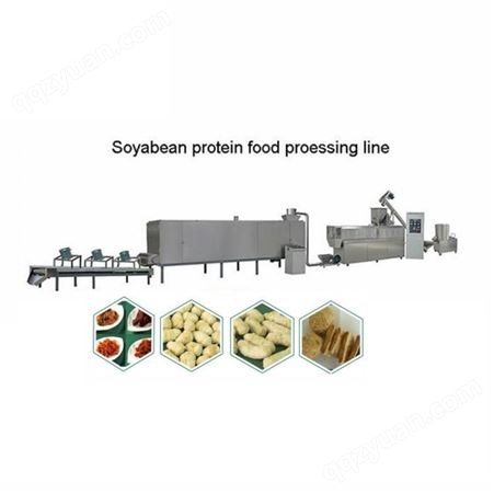 大彤膨化机组织蛋白生产线组织蛋白设备蛋白素肉膨化设备豆粕膨化加工设备