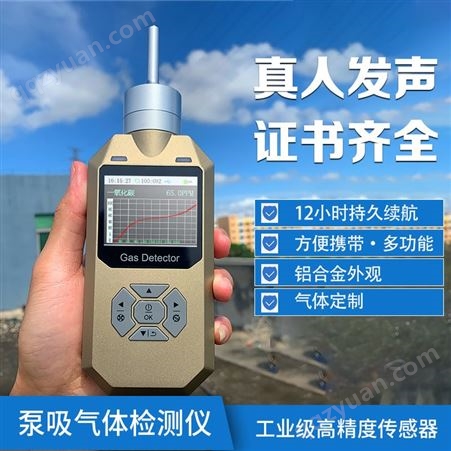 新利安泵吸式VOC检测仪便携式TVOC光离子气体检测仪PLT300-TVOC