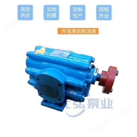 北弘生产WZYB18/0.6外润滑齿轮泵整机 外润滑渣油泵 轴承外润滑泵 耐用渣油泵