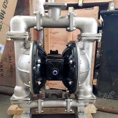 第五代气动隔膜泵QBY5-100P丁青不锈钢