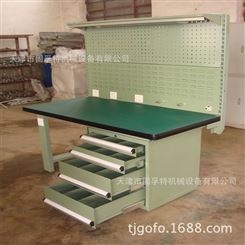 天津不锈钢防静电工作台 带挂板不锈钢工作台 不锈钢操作桌厂家--GOFO