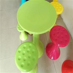 上海一东注塑简易塑料桌櫈开模工艺櫈子设计户外休闲桌椅订制创意家居塑料制品