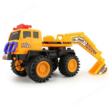 2235滑行工程车 挖掘机玩具 儿童搅拌车地摊爆款玩具批发