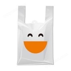 红素食品外卖一次性打包手提塑料袋子 5000件起订不单独零售