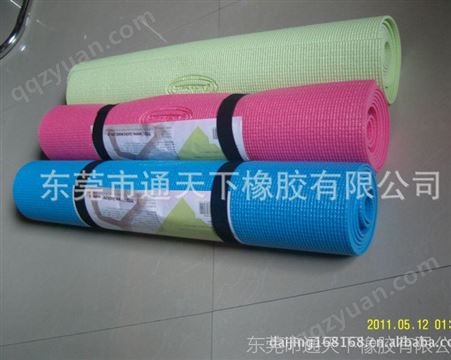 彩色PVC 瑜珈垫 ，PVC 发泡瑜珈垫   PVC发泡防滑垫