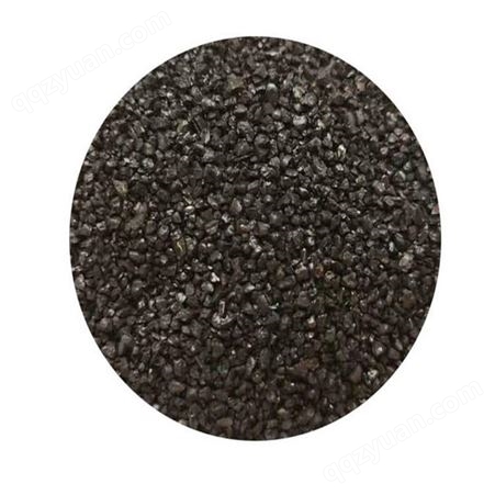 供应金刚砂耐磨料 高纯度抛光用黑沙子生产厂