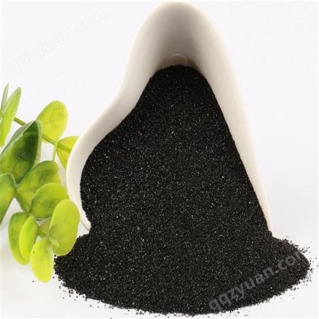 供应金刚砂耐磨料 高纯度抛光用黑沙子生产厂