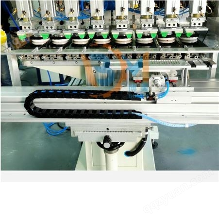 博美BOMEI-200S8SFRDQ导管八色环印伺服移印机 胶管多色印刷滚印 长管印刷机 环形印刷工艺