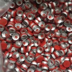 20MM红色铝塑组合盖 撕拉盖 厚铝盖 注射剂瓶盖 模抗瓶开花盖