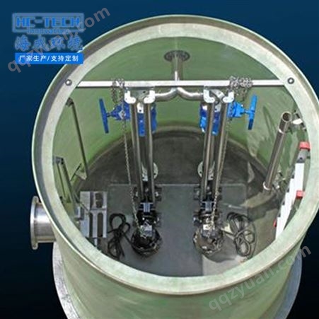 产品多样 一体化泵站 雨水自动提升一体化泵站 玻璃钢一体化预制泵站