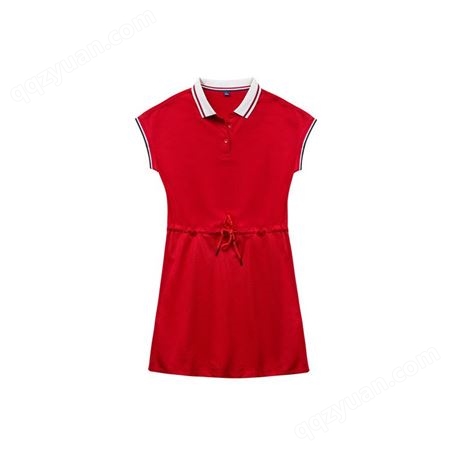 S-XL上海批发供应polo连衣裙 高吸湿性运动女裙 网球收腰女裙