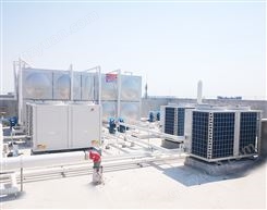 空气源热泵空气能热水器工程免费提供热水工程安装方案