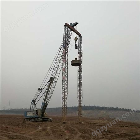 YTQH450重庆市新建市郊铁路磨心坡至合川线PPP项目强夯施工
