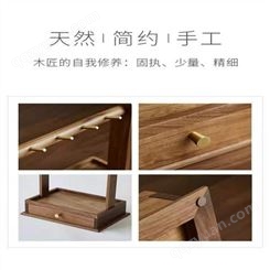 木盒六角木盒 实木首饰盒 价格合理 晨木